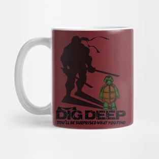 Dig Deep Tiny Turtle Mug